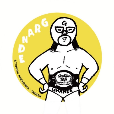 【書泉】書泉オリジナル プロレス缶バッジ 25