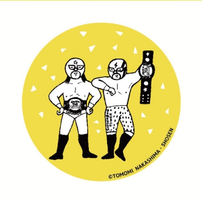 【書泉】書泉オリジナル プロレス缶バッジ 22