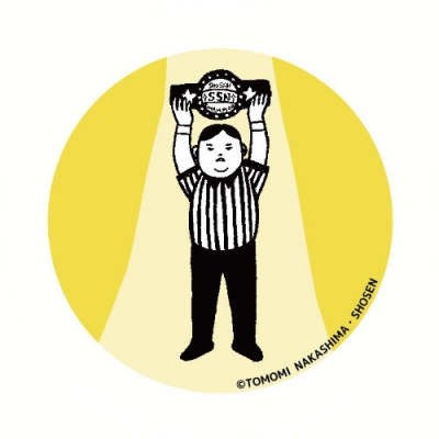 【書泉】書泉オリジナル プロレス缶バッジ 19