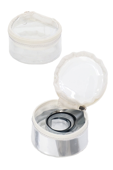 【グッズ-ポーチ】ノンキャラオリジナル 銀テープデコポーチ