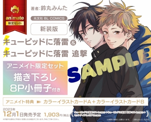 コミック】新装版 キューピッドに落雷&新装版 キューピッドに落雷 追撃 