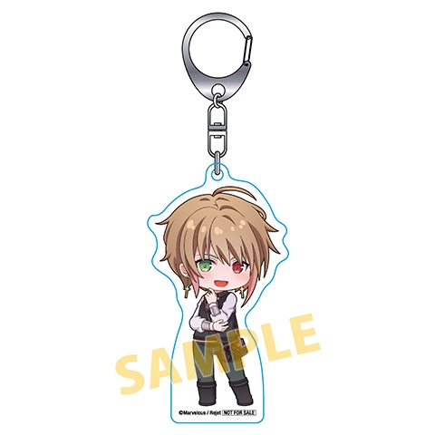 アニメイト ファビュラスナイト Agf21コラボイラスト使用アクリルキーホルダー 神水鶴 久遠 ポイント景品