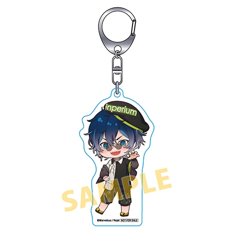 アニメイト ファビュラスナイト Agf21コラボイラスト使用アクリルキーホルダー 緋野 天魔 ポイント景品
