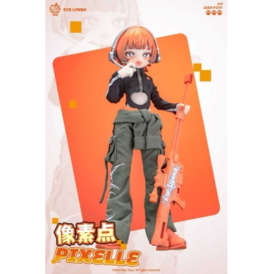 【アクションフィギュア】Eve lynna 双面の殺し屋シリーズドール PIXELLE