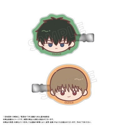 【グッズ-ヘアバンド】TVアニメ「3年Z組銀八先生」 ゆるころフェイス ヘアクリップセット B 土方十四郎&沖田総悟