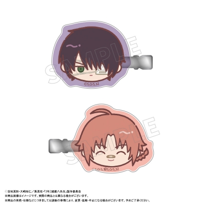 【グッズ-ヘアバンド】TVアニメ「3年Z組銀八先生」 ゆるころフェイス ヘアクリップセット C 高杉晋助&神威