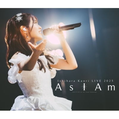 【ポイント還元版(20%)・特典なし】【Blu-ray】石原夏織/石原夏織 LIVE 2025 -As I Am- Blu-ray【通常版】