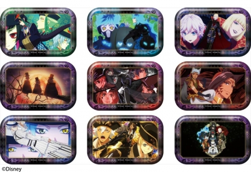 グッズ バッチ ディズニー ツイステッドワンダーランド アニメーションカット缶バッジ スケアリー ドレスver アニメイト