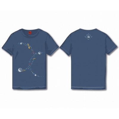 【グッズ-Tシャツ】刀剣乱舞-ONLINE-×MARS16 小夜左文字 Tシャツ レディースM