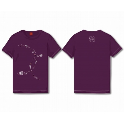 【グッズ-Tシャツ】刀剣乱舞-ONLINE-×MARS16 蜻蛉切 Tシャツ レディースS