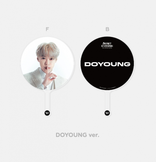 グッズ-うちわ】NCT 127 8ECRET INVITATION MD うちわ DOYOUNG 