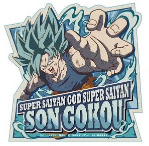 アニメイト グッズ ステッカー 劇場版 ドラゴンボール超 ブロリー トラベルステッカー A 超サイヤ人ゴッド超サイヤ人 孫悟空