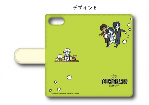 グッズ カバーホルダー 続 刀剣乱舞 花丸 手帳型スマホケース Iphone6 6s 7 8 E 再々販 アニメイト