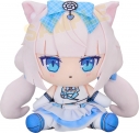 【グッズ-ぬいぐるみ】ネコぱら セカイコネクト ちょこぷに ぬいぐるみ バニラ アイドル衣装Ver.の画像