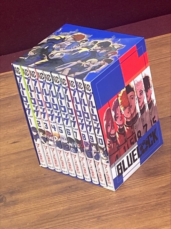 【コミック】ブルーロック 1巻～20巻セット【オリジナル収納BOX2個セット付き】