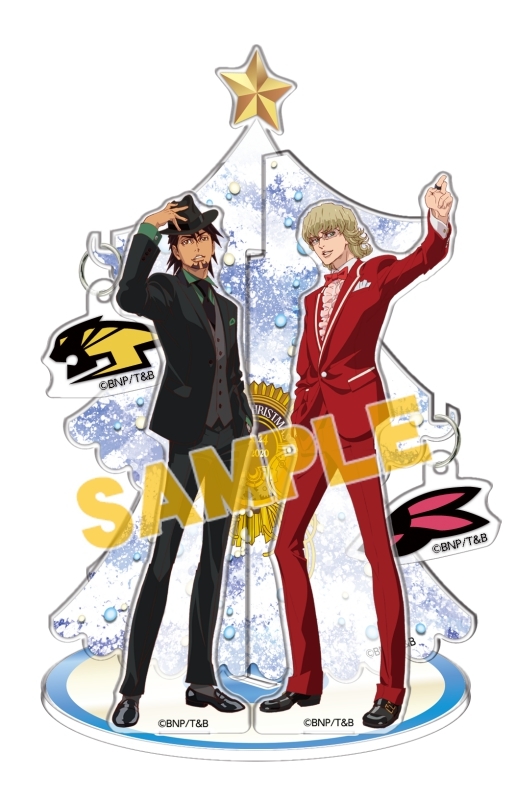【グッズ-セットもの】TIGER ＆ BUNNY 卓上アクリルクリスマスツリー＆オーナメントセット