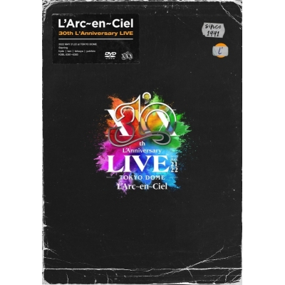 【DVD】L'Arc~en~Ciel/L'Arc~en~Ciel 30th L'Anniversary LIVE 通常盤