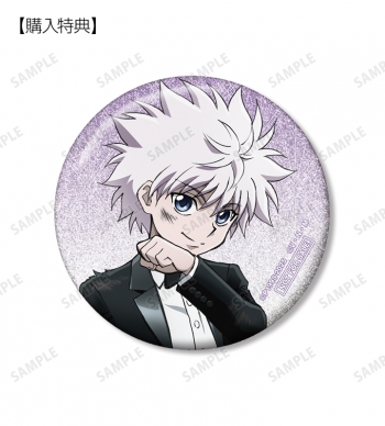 グッズ-バッチ】HUNTER×HUNTER 描き下ろし スーツ(戦闘後)ver 