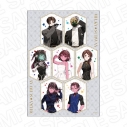 【グッズ-ステッカー】銀河特急 ミルキー☆サブウェイ シートステッカー Party ver.の画像