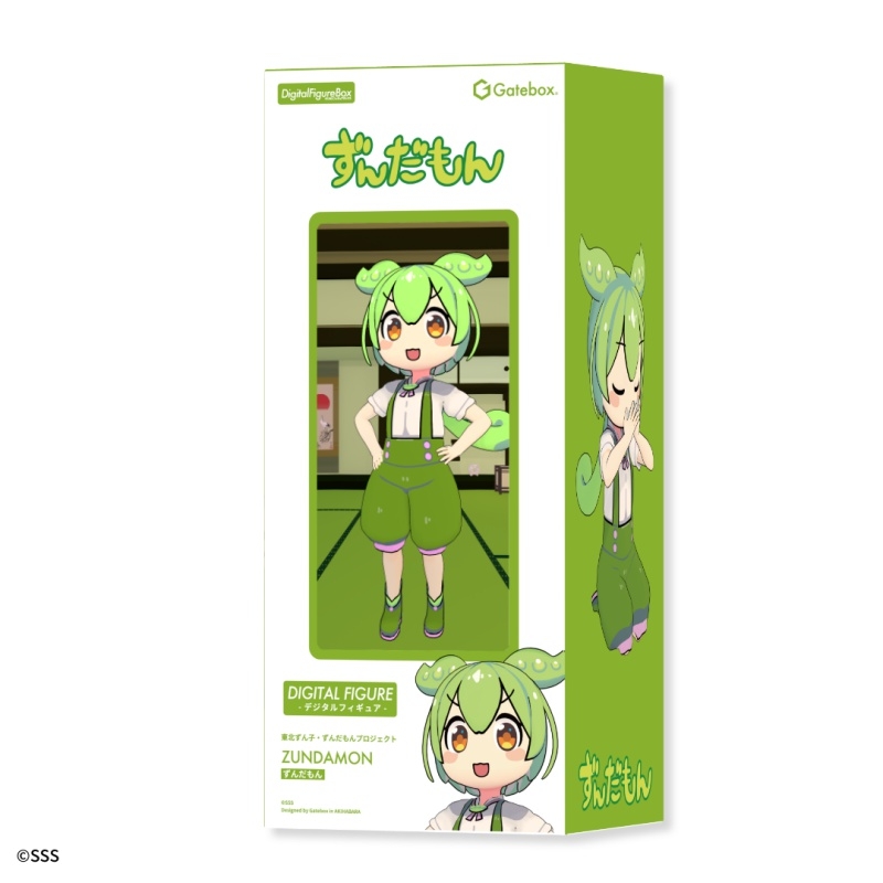 【スマホ雑貨】ずんだもん Digital Figure Box