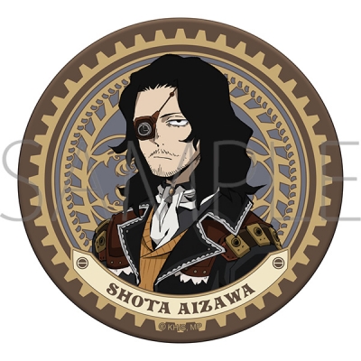 【グッズ-コースター】僕のヒーローアカデミア レザーコースター 相澤 消太 スチームパンクver.