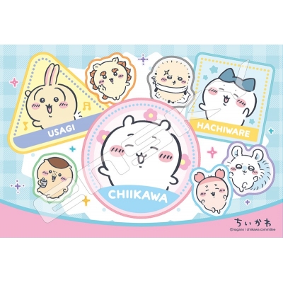 【グッズ-ジグソーパズル】ちいかわ おどうぐばこ+ジグソーパズル ODB-07 ワッペンなちいかわ