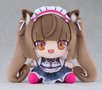 グッズ-ぬいぐるみ】ネコぱら セカイコネクト ちょこぷに ぬいぐるみ 