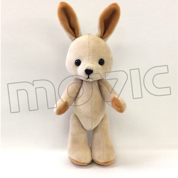 【グッズ-キーホルダー】くまめいとシリーズ うさめいと ぬいぐるみマスコット マロンラビット