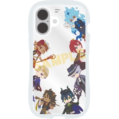 【グッズ-携帯ケース】ディズニー ツイステッドワンダーランド iPhone16 対応クリスタルクリアケース 寮長