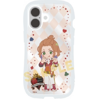 【グッズ-携帯ケース】ディズニー ツイステッドワンダーランド iPhone16 対応 3WAY クリスタルクリアケース ケイト・ダイヤモンド