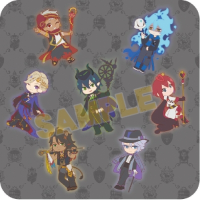 【グッズ-携帯窓拭き】ディズニー ツイステッドワンダーランド モバイルクリーナー 寮長