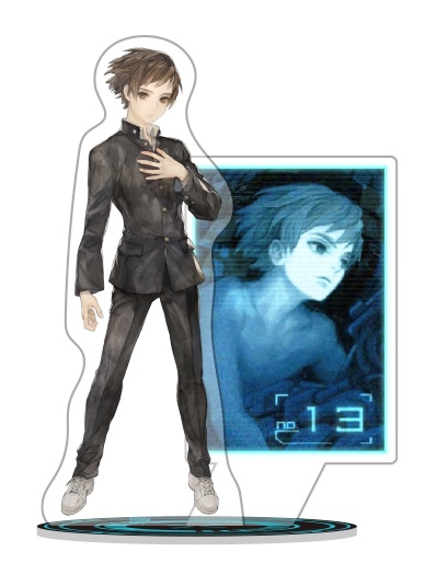 グッズ スタンドポップ 十三機兵防衛圏 アクリルビッグキャラクターフィギュア 緒方稔二 Ver 再販 アニメイト