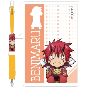 グッズ ボールペン 転生したらスライムだった件 サラサボールペン ベニマル アニメイト