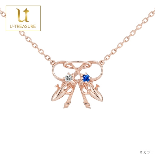 【グッズ-ネックレス】EVANGELION ダブルエントリーシステム ネックレス K18PG