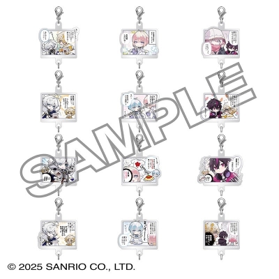 【グッズ-チャーム】フラガリアメモリーズ シークレットチャーム BLUE BOUQUET 4コマ