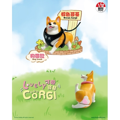 【トレーディングフィギュア】MINI FEXT ラブリーコーギーシリーズ 1/12 トレーディングミニチュア