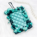 【グッズ-スタンドポップ】ノンキャラオリジナル アクリルフレーム 【ぷっくり】 トレカ・アクスタ用/グリーン【G.triGer】の画像
