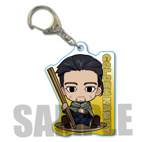 グッズ キーホルダー ゴールデンカムイ ごちきゃらアクリルキーホルダー 尾形 百之助 再販 アニメイト