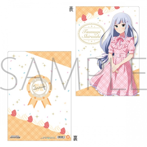 グッズ クリアファイル アイドルマスター ミリオンライブ クリアファイル 石川県 白石 紬 再販 アニメイト