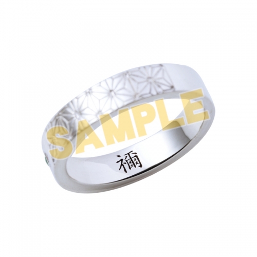 グッズ-指輪】鬼滅の刃 竈門禰豆子 シルバーリング 7号 | アニメイト 