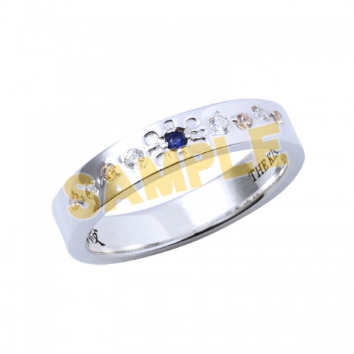 グッズ 指輪 鬼滅の刃 宇髄天元 シルバーリング 17号 アニメイト