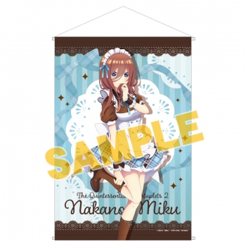 グッズ-タペストリー】五等分の花嫁 B2タペストリー 中野三玖 