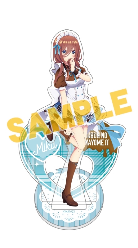 グッズ スタンドポップ 五等分の花嫁 アクリルスタンド 中野三玖 アニメイト限定 二次受注 アニメイト