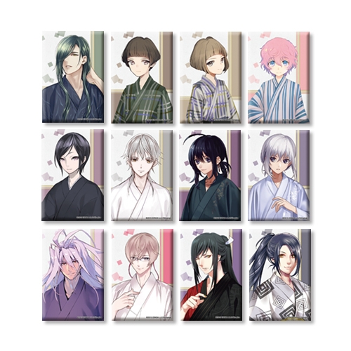 グッズ バッチ 刀剣乱舞 Online スクエア缶バッジコレクション 軽装 第一弾 再販 アニメイト