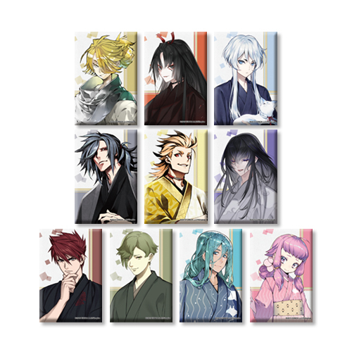 グッズ バッチ 刀剣乱舞 Online スクエア缶バッジコレクション 軽装 第六弾 再販 アニメイト