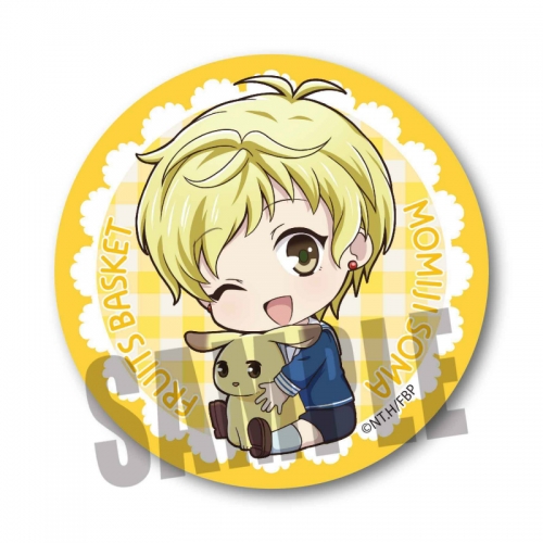 グッズ バッチ フルーツバスケット ぎゅぎゅっと缶バッチ 草摩 紅葉 再販 アニメイト