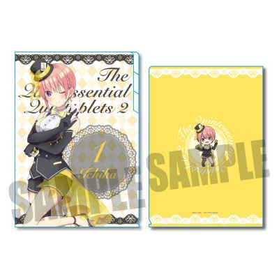 【グッズ-クリアファイル】五等分の花嫁∬ クリアファイル3ポケット/中野 一花 マジシャンver.【再販】