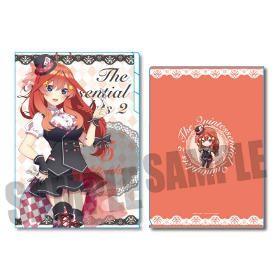 【グッズ-クリアファイル】五等分の花嫁∬ クリアファイル3ポケット/中野 五月 マジシャンver.【再販】