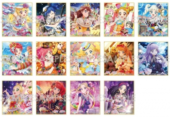 グッズ-色紙】アイカツ！ トレーディングミニ色紙-フォトカツ 