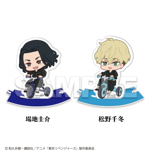 グッズ スタンドポップ 東京リベンジャーズ Rinrinアクリルスタンド 三輪車ser 場地圭介 松野千冬 再販 アニメイト